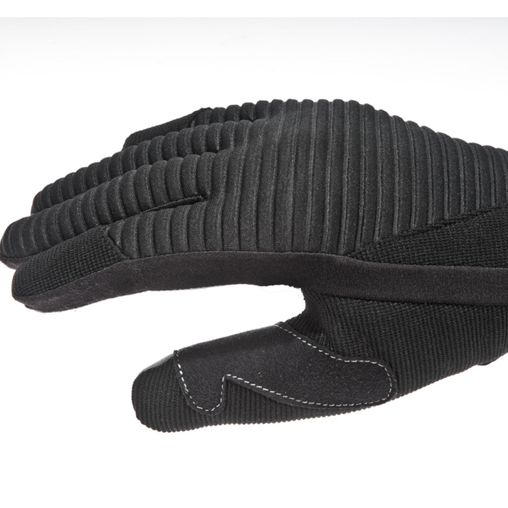 Davida Lightweight Metropolitan Motorcycle Glove - Grey Suedette Palm / Clear Grip helmets