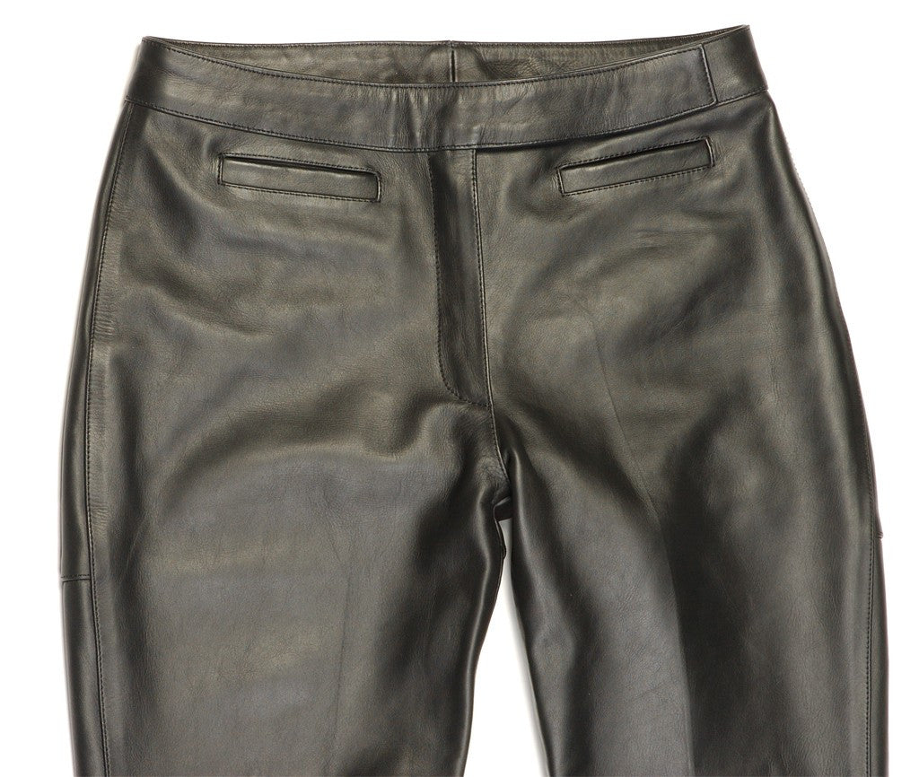 Davida-Black-Leather-Motorcycle-Riding-Jeans-Trousers-Womens-Ladies