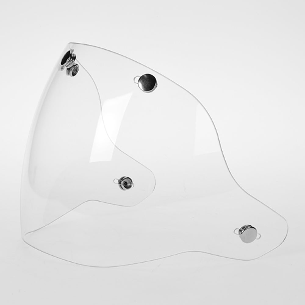 Davida Punk Motorcycle Visors open face helmets smoke tint clear road legal