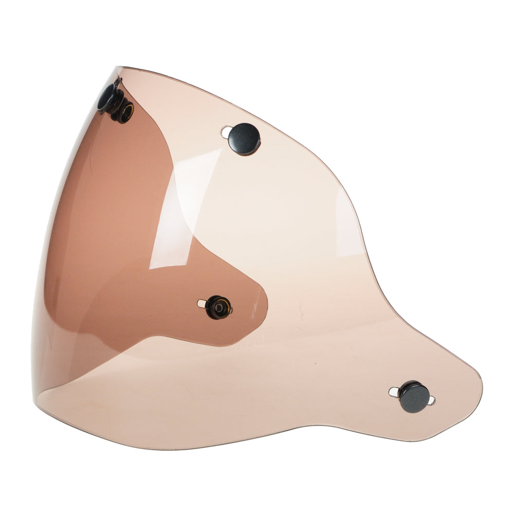 Davida Punk Motorcycle Visors open face helmets smoke tint clear road legal